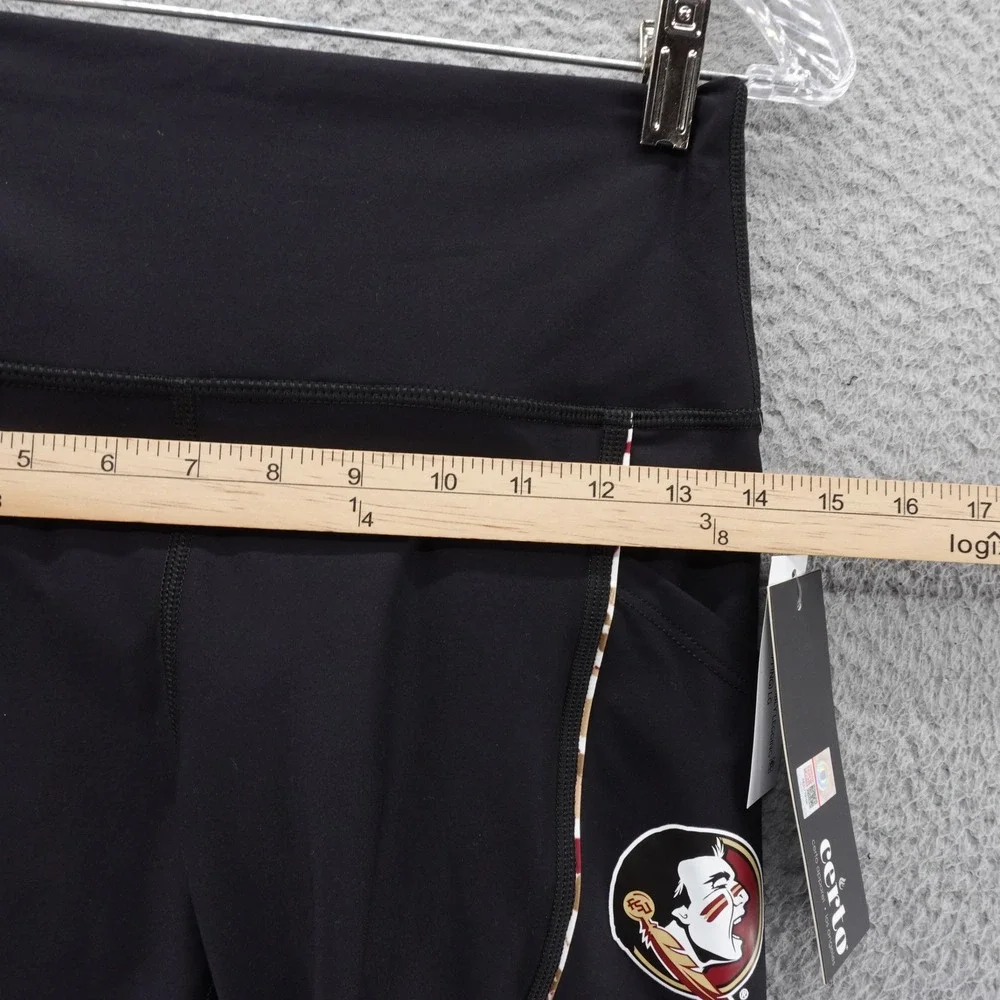 Certo Florida State Seminoles FSU Assembly Leggings Black Womens Large NEW - Picture 10 of 14